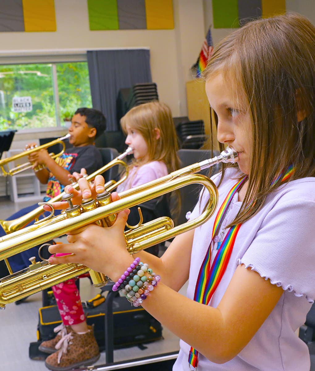 Students Playing Instruments